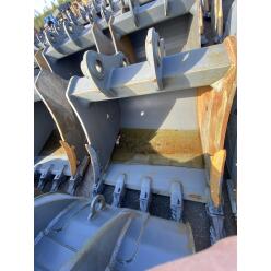 Ковш ProfI усиленный, V=1,40м3,  ширина 1500мм, зубья VTS (5шт-40ARXE), на пальцах (EC240B/EC250D), PI250H140DFITVTS