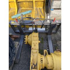 Вилы паллетные ABL с гидравлическим боковым сдвигом зубьев, зуб 150х60-1200, на гидрозамке для L120F, S012977